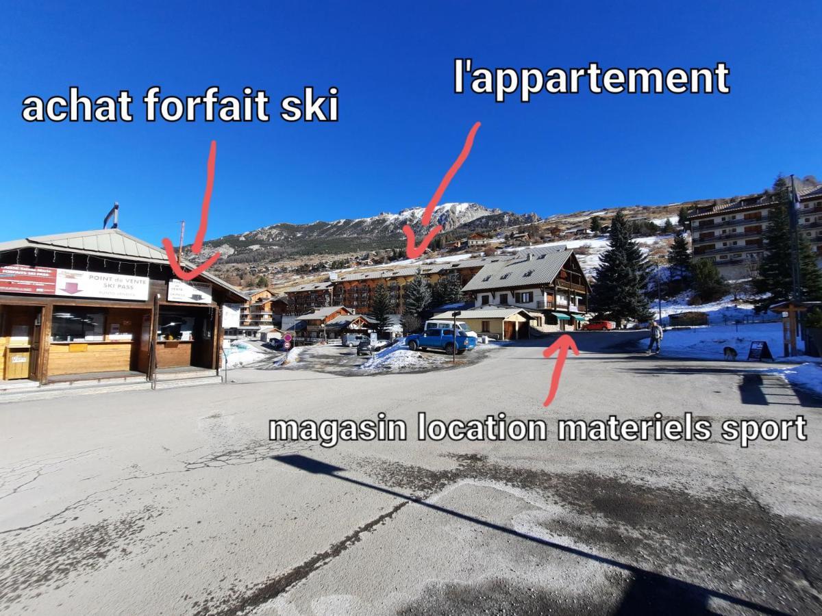 T2/3 6Pers & Pied Des Pistes & Piscine Chauffee Apartment Vars  Cameră foto